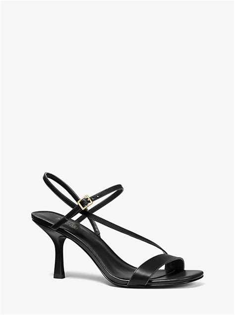 michael kors sandalen tasha|Tasha Leather Sandal .